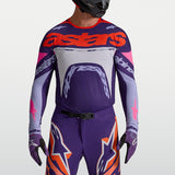 Alpinestars SuperTech Dyna Light Violet Deep Purple Pink Fluo Purple Kit Combo