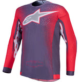 Alpinestars Supertech Hiten AFD Jersey Greystone Red Fluo Light Lilac