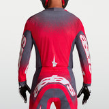 Alpinestars Supertech Hiten AFD Jersey Greystone Red Fluo Light Lilac