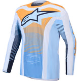 Alpinestars Techstar Maven Jersey Dust Blue Tangerine Black