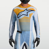 Alpinestars Techstar Maven Jersey Dust Blue Tangerine Black