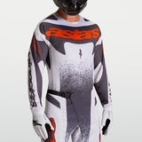 Alpinestars Techstar Swan Jersey Light Lilac Dark Grey Red Fluo
