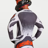 Alpinestars Techstar Swan Jersey Light Lilac Dark Grey Red Fluo