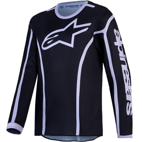 Alpinestars Fluid Apex V2 Jersey Black Silver
