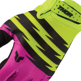 Thor Kids Launchmode Shockie Gloves Acid Fuchsia