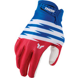 Thor Kids Launchmode Shockie Gloves Red Blue