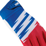 Thor Kids Launchmode Shockie Gloves Red Blue