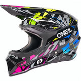 ONeal 1 Series Kids Motocross Helmet Stixx Black Multi