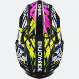 ONeal 1 Series Kids Motocross Helmet Stixx Black Multi