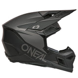 ONeal 3 Series Kids Motocross Helmet Solid Black