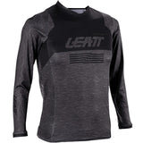 2026 Leatt 4.5 Moto Youth Jersey Stealth Black Grey
