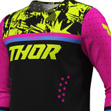 Thor Kids Sportmode Punkd Jersey Black Fuchsia