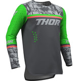 Thor Kids Sportmode Punkd Jersey Charcoal Green