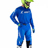 2026 Leatt 3.5 Ride Moto Blue Motocross Jersey