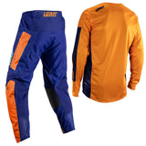 2026 Leatt 3.5 Ride Moto Orange Motocross Kit Combo
