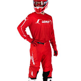 2026 Leatt 3.5 Ride Moto Red Motocross Jersey