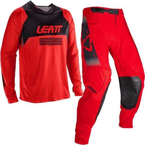 2026 Leatt 4.5 Moto Lite Kit Combo Red