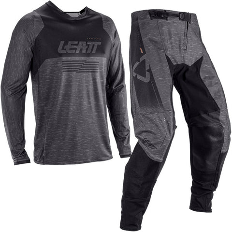2026 Leatt 4.5 Moto Lite Kit Combo Stealth Black Grey
