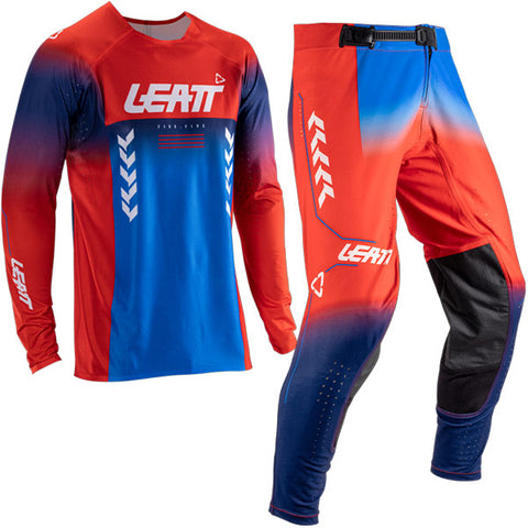 2026 Leatt 5.5 Ultraweld Kit Combo Royal Blue Red