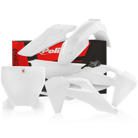 Polisport Husqvarna Plastic Kit TC FC - White
