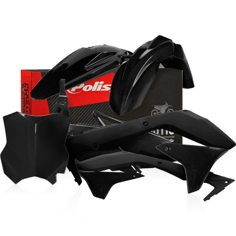 Polisport Kawasaki Plastic Kit Black