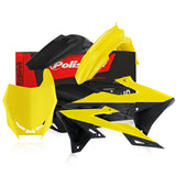 Polisport Suzuki RM RMZ Plastic Kit Yellow Black