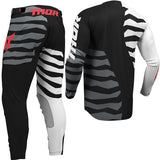 Thor Launchmode Shredder Jersey Black White
