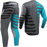 Thor Launchmode Shredder Jersey Charcoal Aqua