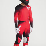 Thor Sportmode Carbon Black Red Jersey
