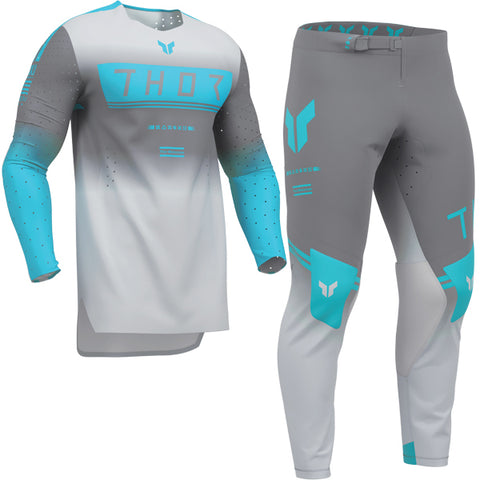 Thor Sportmode Geo Charcoal Grey Kit Combo