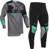 Thor Sportmode Mind Control Charcoal Black Kit Combo