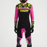 Thor Sportmode Punkd Pants Black Fuchsia