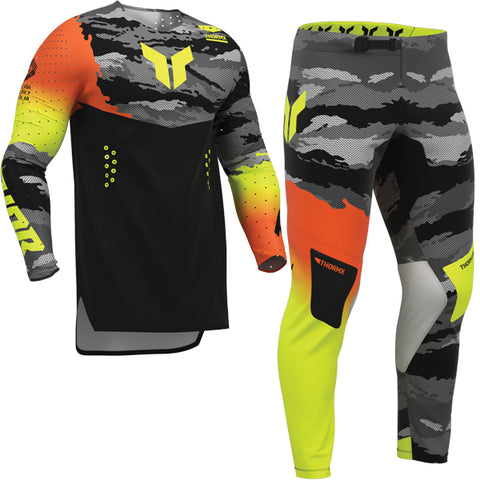 Thor Sportmode Recon Black Acid Kit Combo