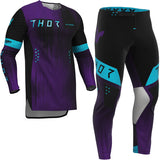 Thor Sportmode Vanish Jersey Black Purple