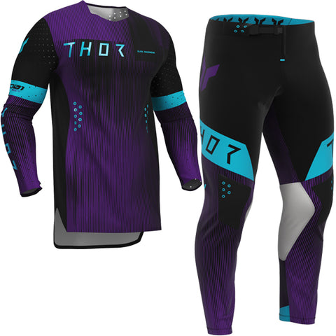 Thor Sportmode Vanish Kit Combo Black Purple