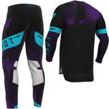 Thor Sportmode Vanish Jersey Black Purple