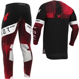 Thor Sportmode Vanish Kit Combo Black Red