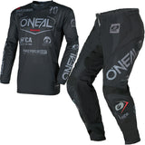 ONeal Element Kit Combo Brand Black Grey