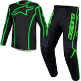 Alpinestars Fluid Apex V2 Jersey Black Green Fluo