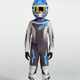 Alpinestars Youth Fluid Drag Greystone Light Lilac UCLA Blue Kit Combo