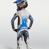 Alpinestars Youth Fluid Drag Greystone Light Lilac UCLA Blue Kit Combo