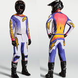 Alpinestars Fluid Drag Jersey Light Lilac Blue Iris Gold