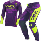 ONeal Mayhem Kit Combo Paint Purple Neon Yellow