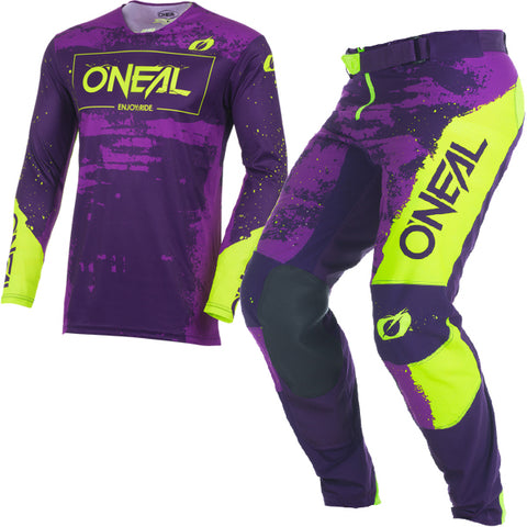 ONeal Mayhem Kit Combo Paint Purple Neon Yellow