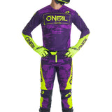 ONeal Mayhem Jersey Paint Purple Neon Yellow