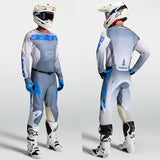 Alpinestars Racer Amber Jersey Ash Grey Light Lilac UCLA Blue