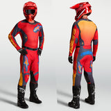 Alpinestars Racer Hunt Pant Fire Red Greystone Hot Coral