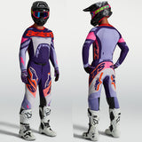 Alpinestars Supertech Dyna Jersey Light Violet Deep Purple Pink Fluo