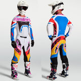 Alpinestars Supertech Dyna Jersey White Blithe Blue Black Purple