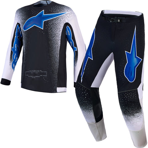 Alpinestars SuperTech Hiten AFD Black Light Lilac Blithe Blue Kit Combo